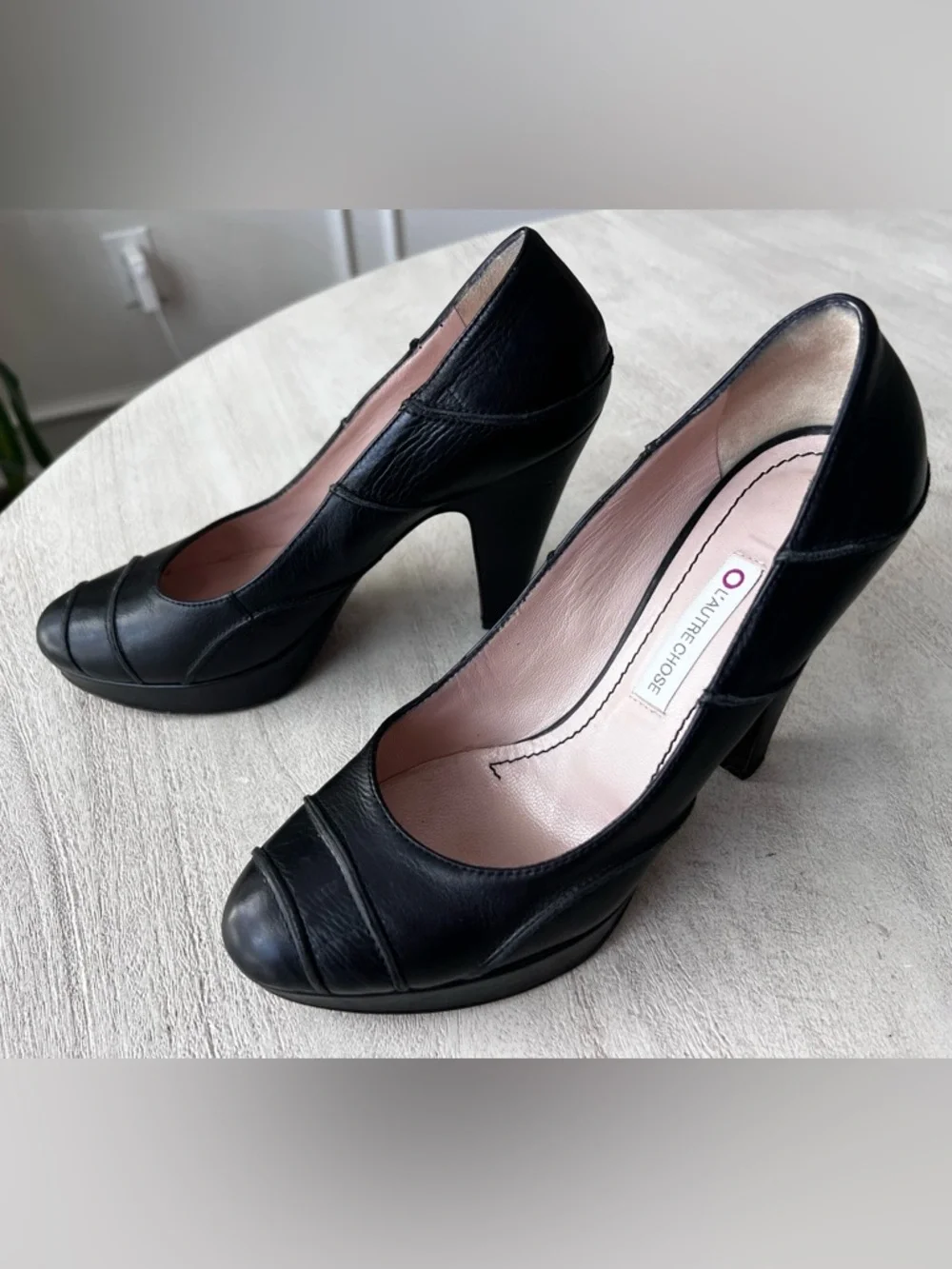 LAutre Chose black leather